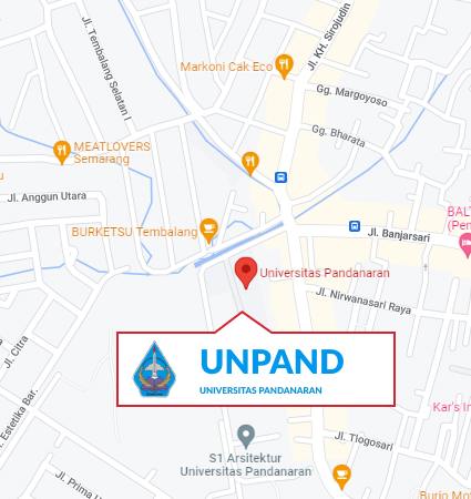 Peta & Lokasi Kampus Universitas Pandanaran Semarang Prestasi